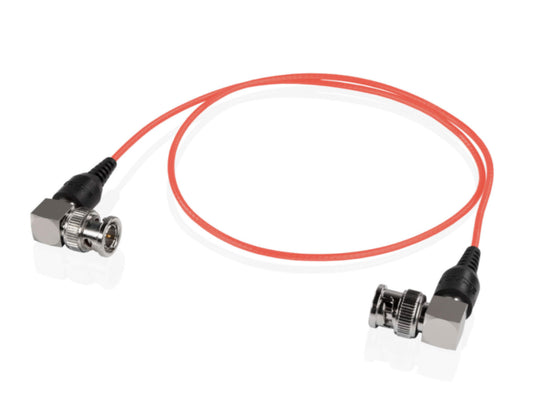 Shape Skinny 90-Degree BNC Cable 24 Inches - Red