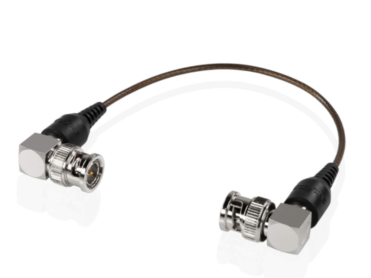 Shape Skinny 90-Degree BNC Cable 6 Inches - Black