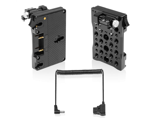 Shape Gold Mount Pivoting Battery Plate for Canon C70