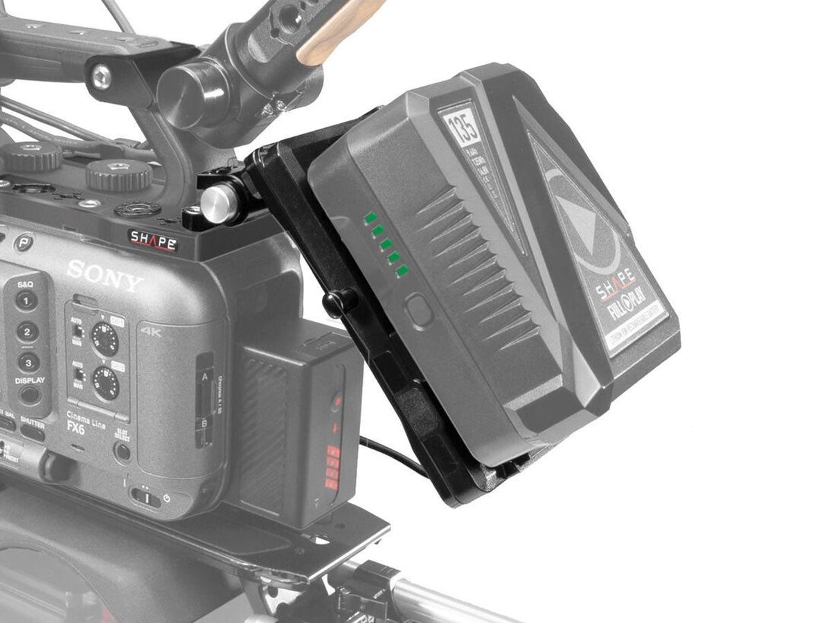 SHAPE Pivoting Battery Plate for Sony FX6 (V-Mount)