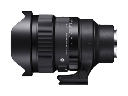 Sigma AF 15mm F1.4 DG DN Fisheye | Art Lens - Sony E Mount