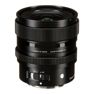 Sigma 20mm F2 DG DN | Contemporary Lens - Sony E Mount