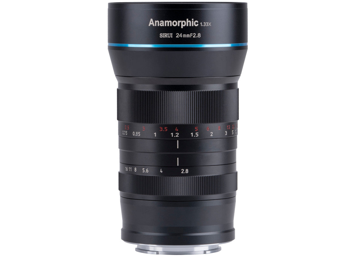 Sirui 24mm F2.8 1.33x Anamorphic Lens - MFT Mount