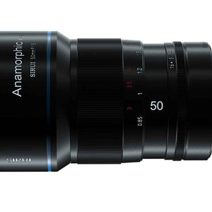 Sirui 50mm F1.8 1.33x Anamorphic Lens - MTF Mount