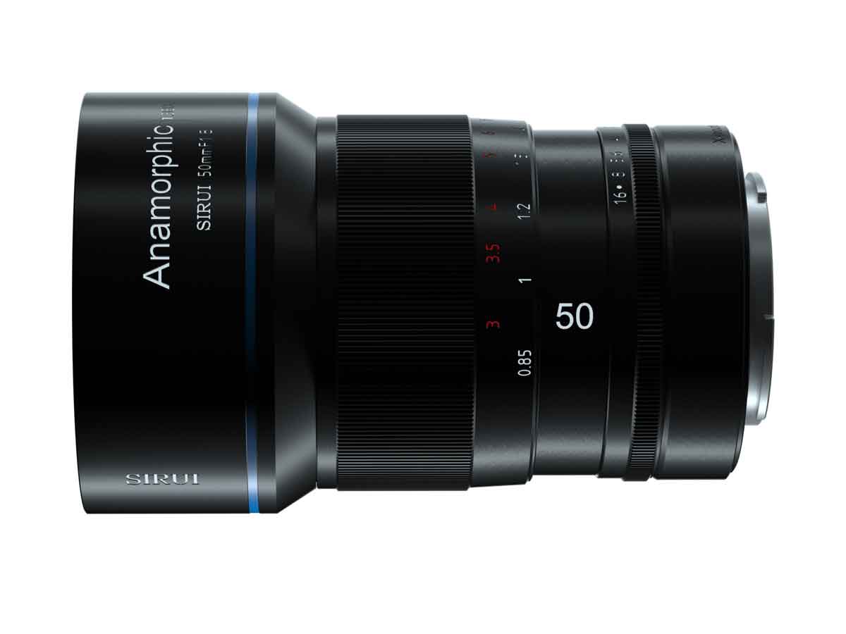 Sirui 50mm F1.8 1.33x Anamorphic Lens - MTF Mount