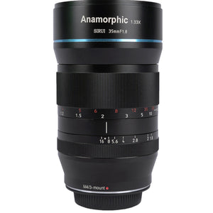 Sirui 35mm F1.8 1.33x Anamorphic Lens - MFT Mount