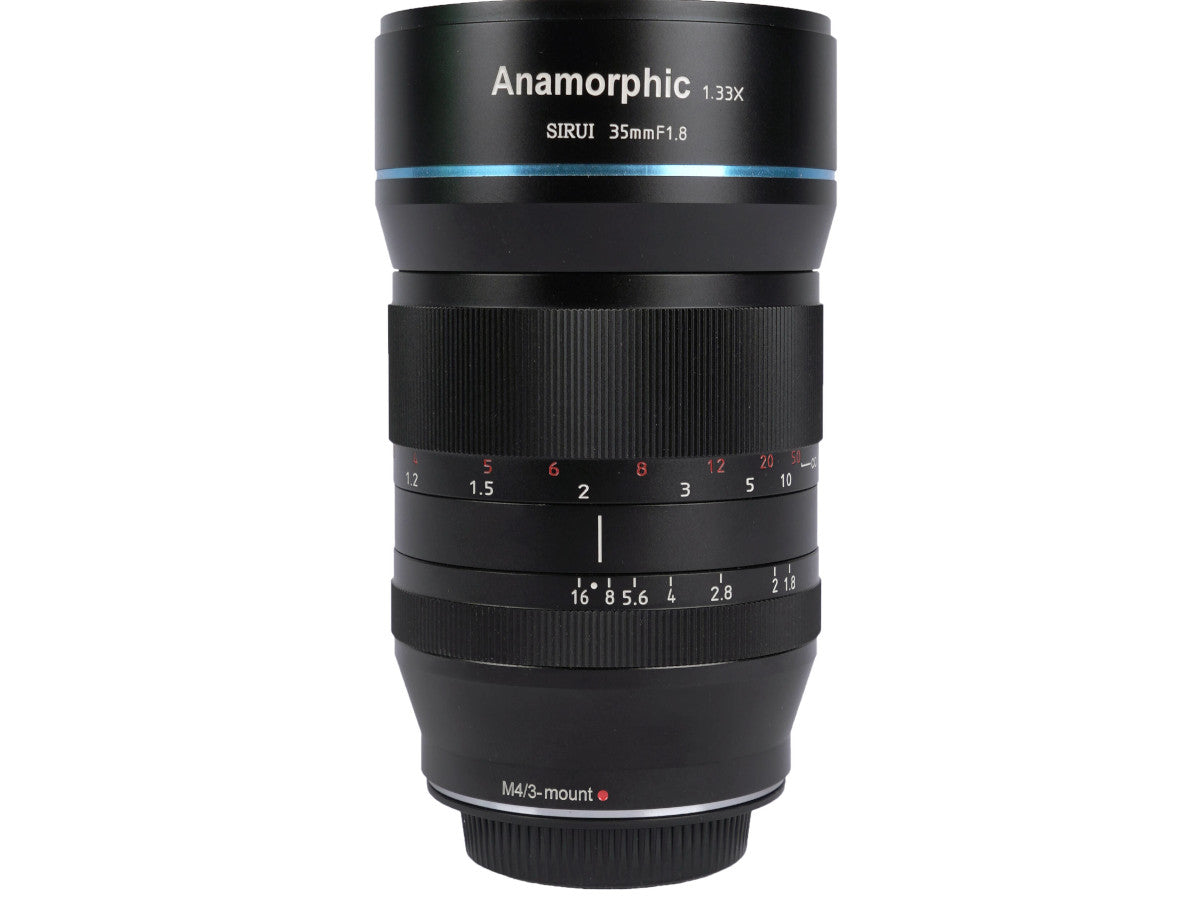 Sirui 35mm F1.8 1.33x Anamorphic Lens - MFT Mount