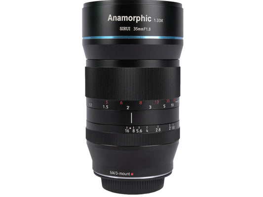 Sirui 35mm F1.8 1.33x Anamorphic Lens - MFT Mount