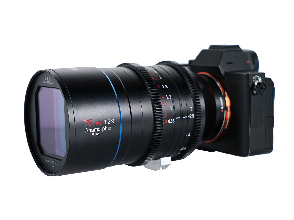 Sirui 75mm T2.9 1.6x Full-Frame Anamorphic Lens - L Mount