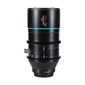 Sirui 75mm T2.9 1.6x Full-Frame Anamorphic Lens - RF Mount