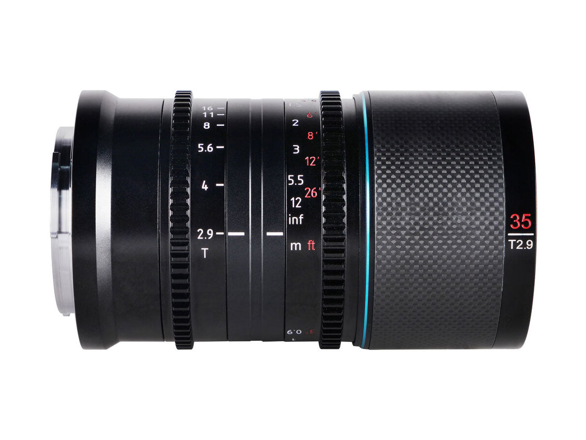 Sirui Saturn 35mm T2.9 1.6x Anamorphic Lens - Blue Flare (RF Mount)