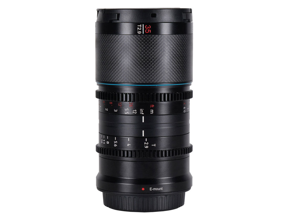 Sirui Saturn 35mm T2.9 1.6x Anamorphic Lens - Neutral Flare (E Mount)