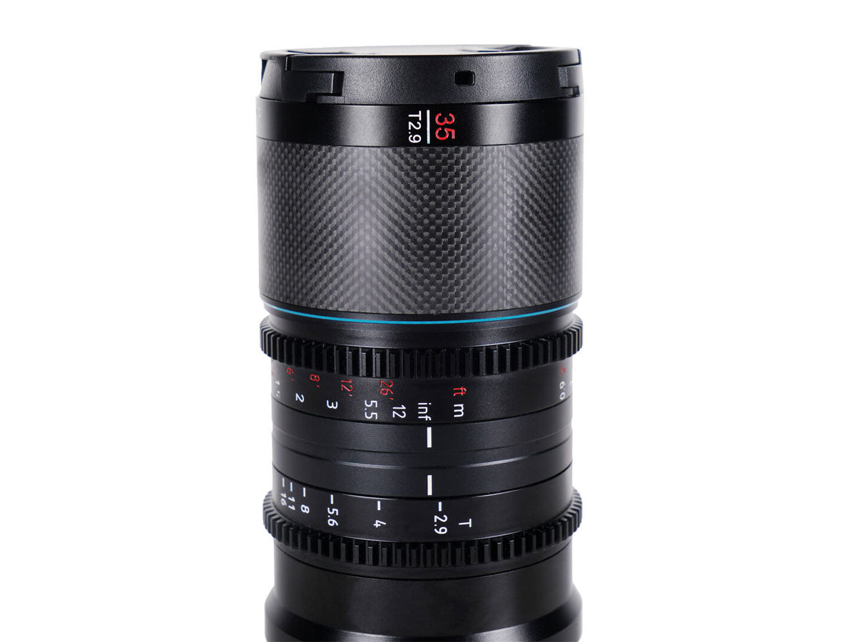 Sirui Saturn 35mm T2.9 1.6x Anamorphic Lens - Blue Flare (E Mount)