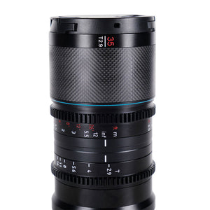 Sirui Saturn 35mm T2.9 1.6x Anamorphic Lens - Neutral Flare (DL Mount)