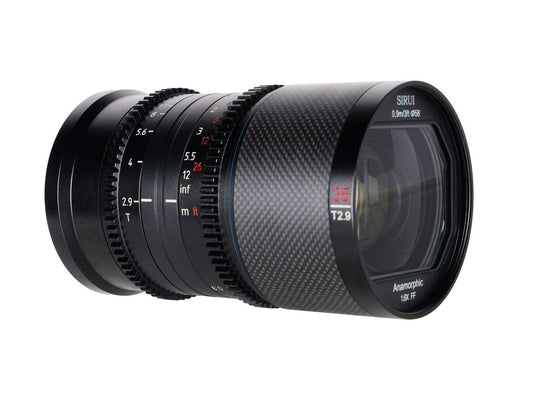 Sirui Saturn 35mm T2.9 1.6x Anamorphic Lens - Neutral Flare (RF Mount)