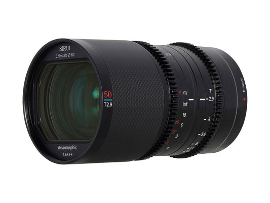 Sirui Saturn 50mm T2.9 1.6x Anamorphic Lens - Blue Flare (X Mount)