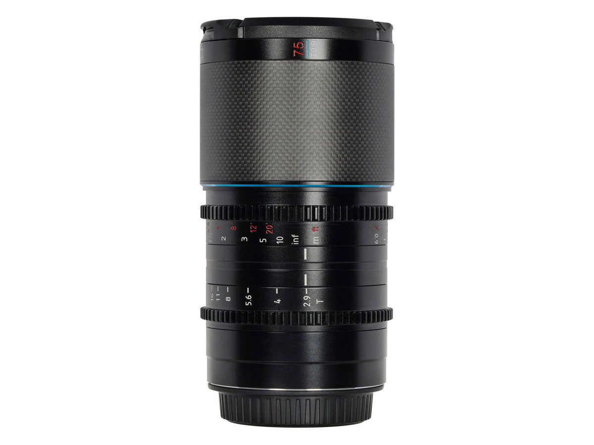 Sirui Saturn 75mm T2.9 1.6x Anamorphic Lens - Blue Flare (X Mount)