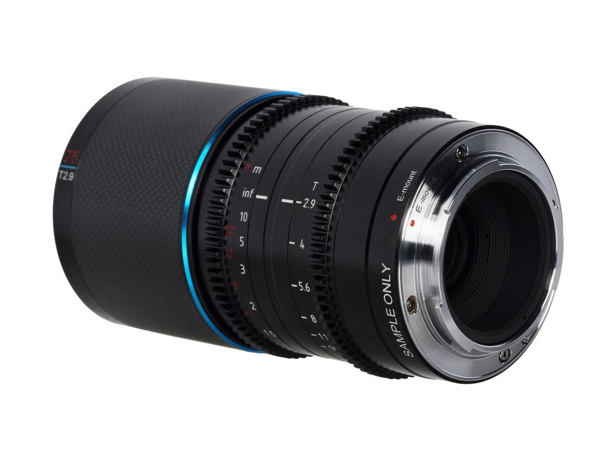 Sirui Saturn 75mm T2.9 1.6x Anamorphic Lens - Neutral Flare (RF Mount)