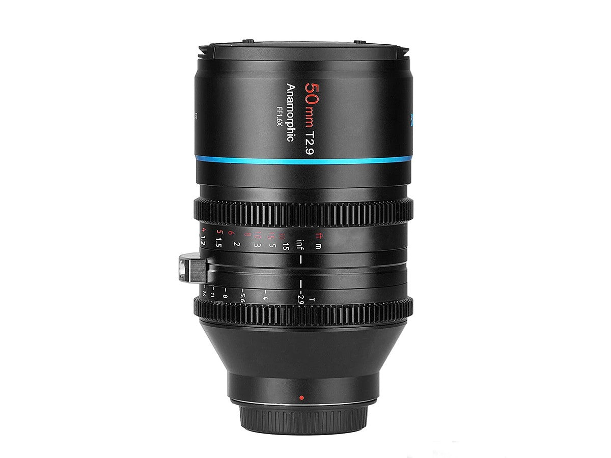 Sirui 50mm T2.9 1.6X Full Frame Anamorphic Lens - RF Mount