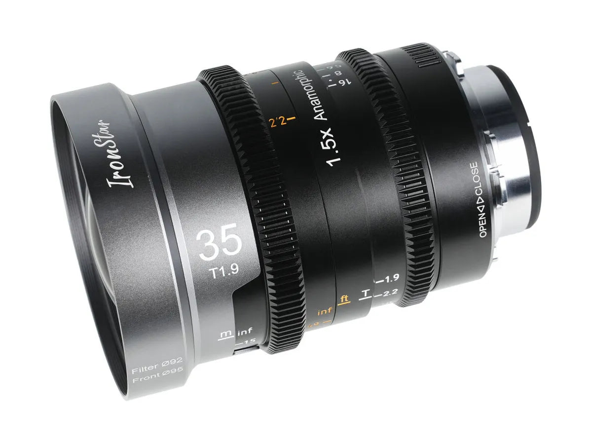 Sirui IronStar 35mm T1.9 Lens - Blue Flare