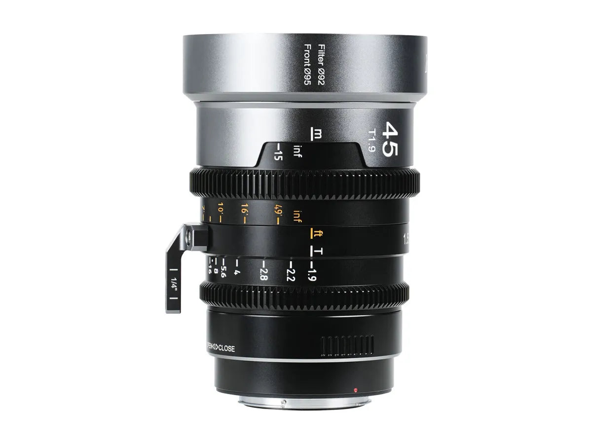 Sirui IronStar 45mm T1.9 Lens - Blue Flare