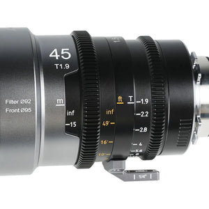 Sirui IronStar 45mm T1.9 Lens - Blue Flare
