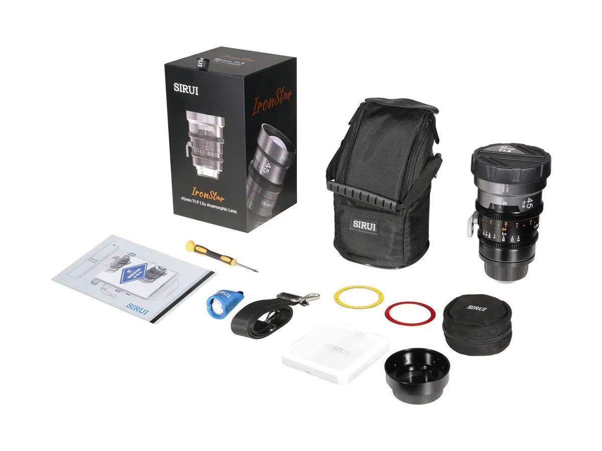 Sirui IronStar 45mm T1.9 Lens - Blue Flare