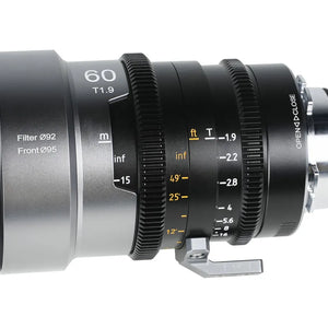 Sirui IronStar 60mm T1.9 Lens - Neutral Flare