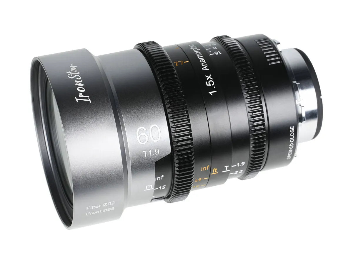 Sirui IronStar 60mm T1.9 Lens - Blue Flare