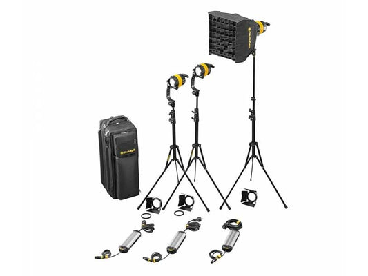 Dedolight 3 Light DLED Kit - Bi-Colour (Basic)