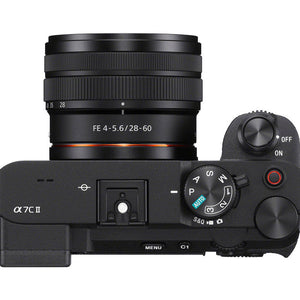 Sony Alpha 7CII Full-Frame Mirrorless Camera & FE 28-60mm F4-5.6 Lens (Black)