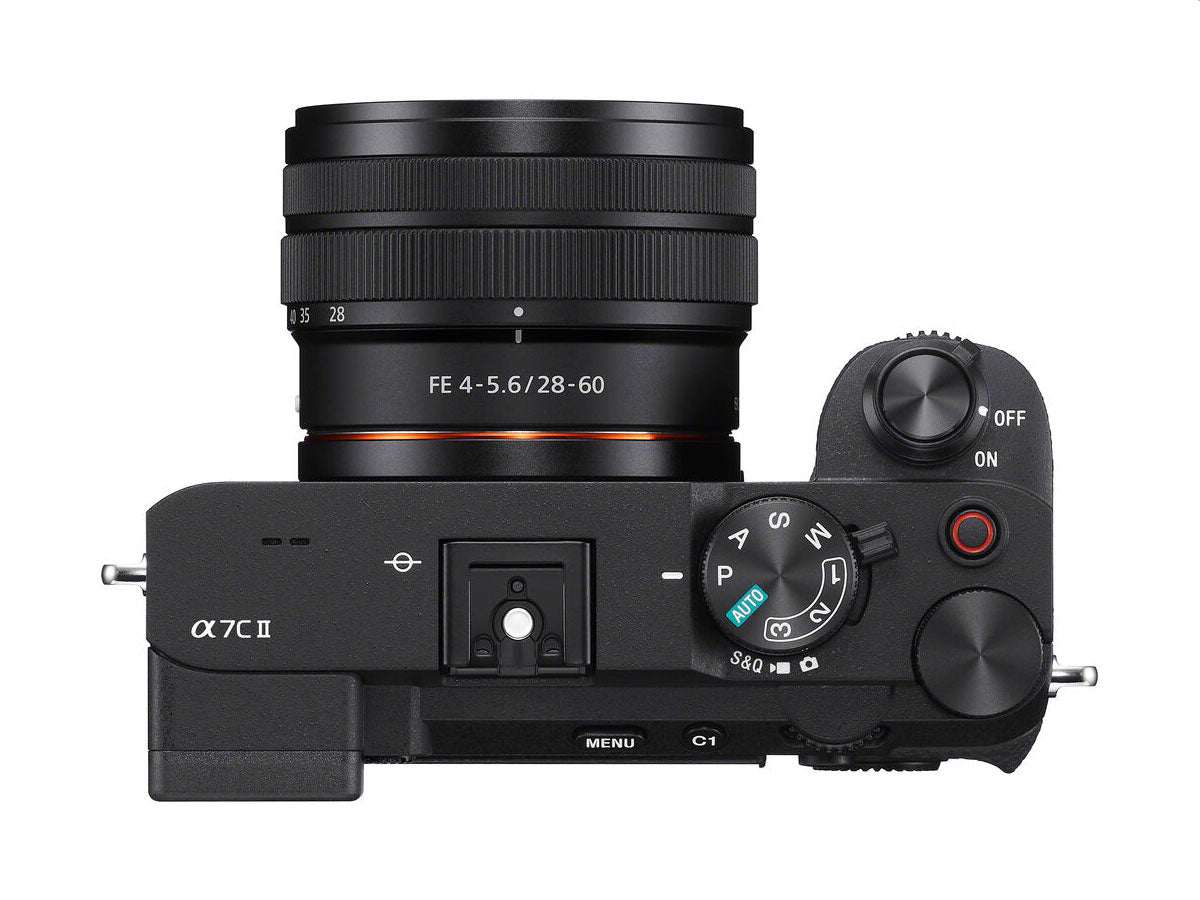 Sony Alpha 7CII Full-Frame Mirrorless Camera & FE 28-60mm F4-5.6 Lens (Black)