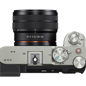 Sony Alpha 7CII Full-Frame Mirrorless Camera & FE 28-60mm F4-5.6 Lens (Silver)
