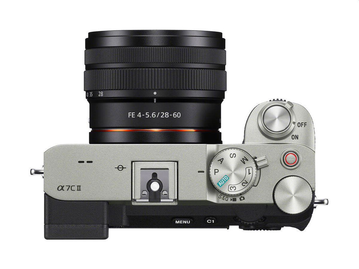 Sony Alpha 7CII Full-Frame Mirrorless Camera & FE 28-60mm F4-5.6 Lens (Silver)