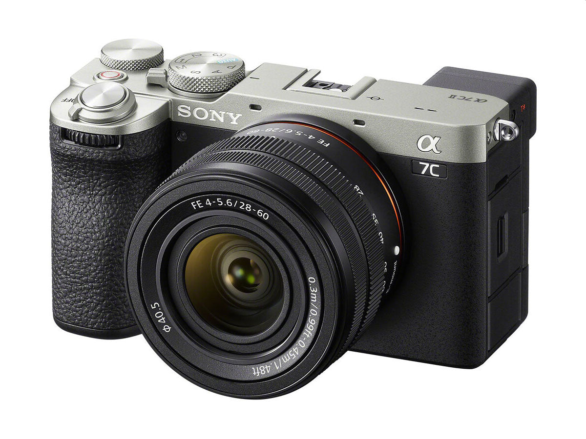 Sony Alpha 7CII Full-Frame Mirrorless Camera & FE 28-60mm F4-5.6 Lens (Silver)