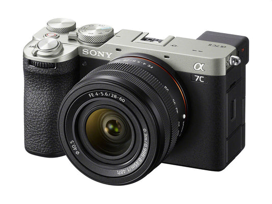 Sony Alpha 7CII Full-Frame Mirrorless Camera & FE 28-60mm F4-5.6 Lens (Silver)