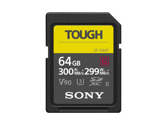 Sony SF-G Series Tough 64GB 300MB/s SDXC UHS-II