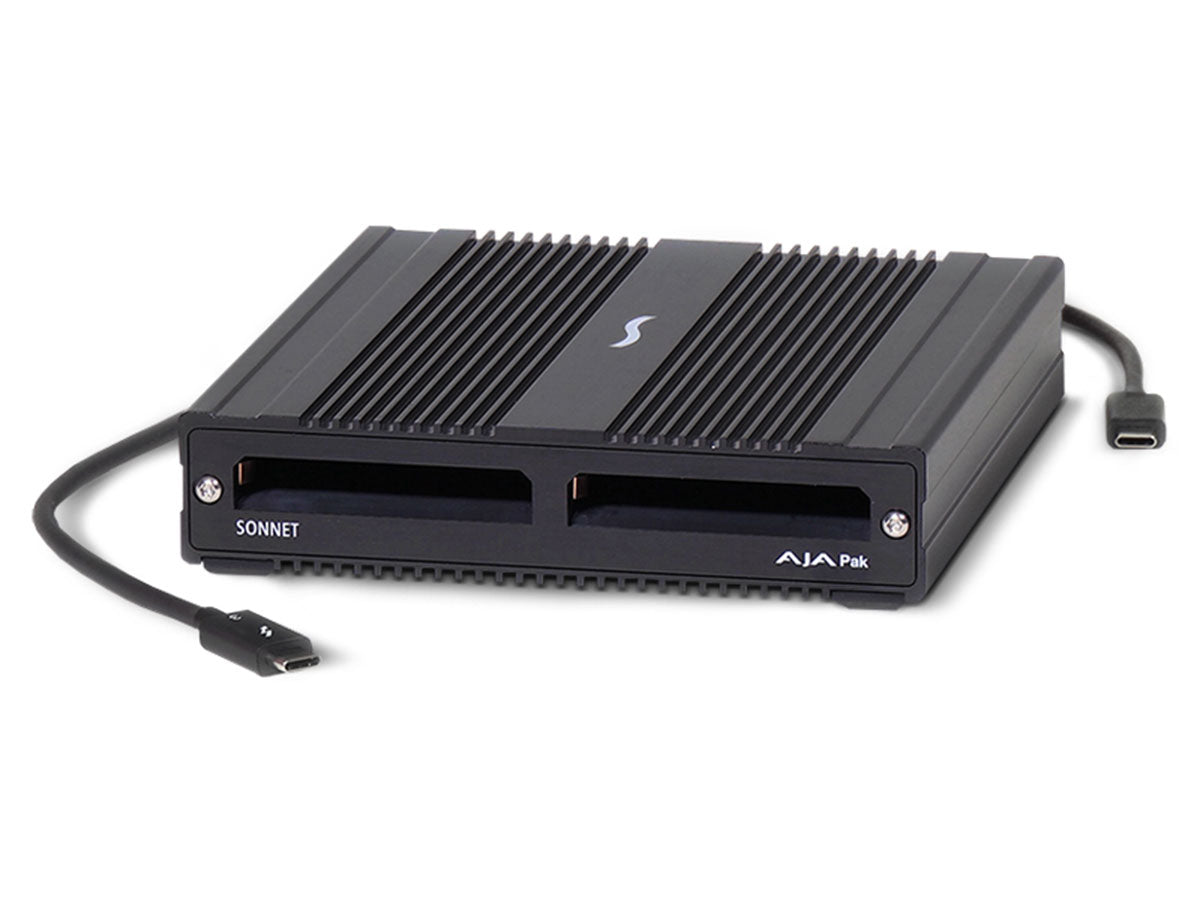 Sonnet SF3 Series - AJA PAK Media Pro Card Reader