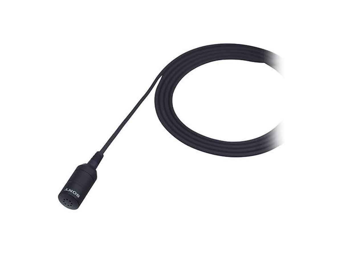 Sony ECM-55B Omnidirectional Lavalier Microphone with XLR 3-Pin Output