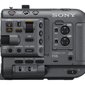 Sony FX6 Cinema Camera - Body Only