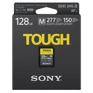 Sony 128GB SF-M Tough Series UHS-II SDXC Memory Card