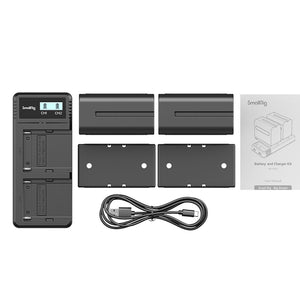 SmallRig NP-F970 Battery and Charger Kit