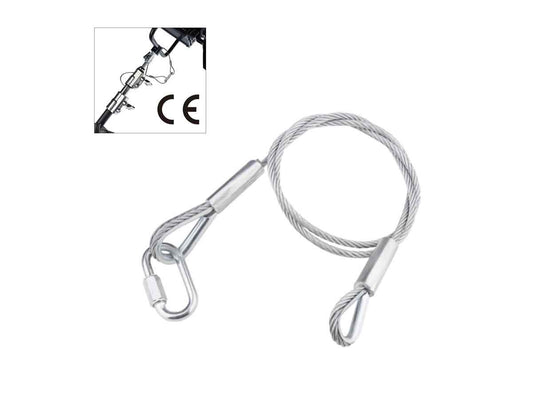 KUPO 100cm Safety Wire- 4.8mm Diameter - 50Kg