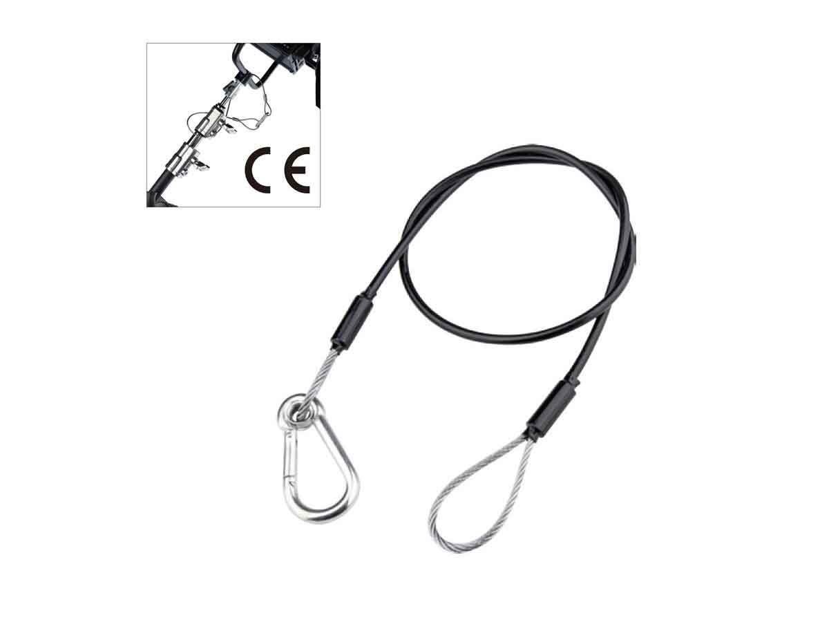 KUPO 75cm Safety Wire- 4.5mm Diameter with PVC Jacket - 10Kg