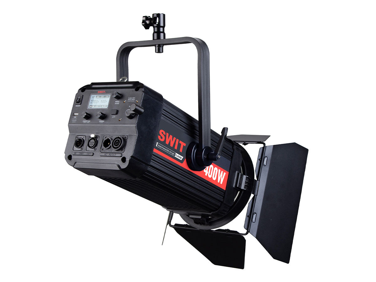 Swit 400W Bi-color Studio COB-LED Fresnel Light
