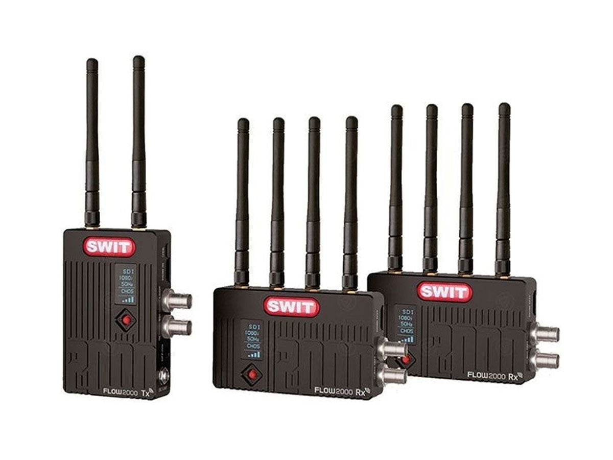 Swit FLOW2000 TX+2RX SDI & HDMI System - Twin Receiver Kit