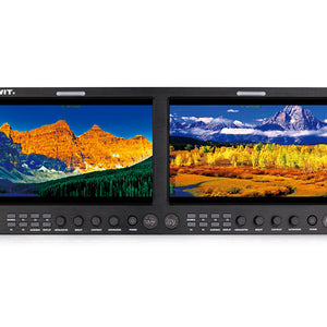 Swit M-1093H Dual 9-inch FHD Rack LCD Monitor