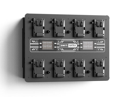 Swit MATRIX-S8 8x100W Wall Charger - V-Mount