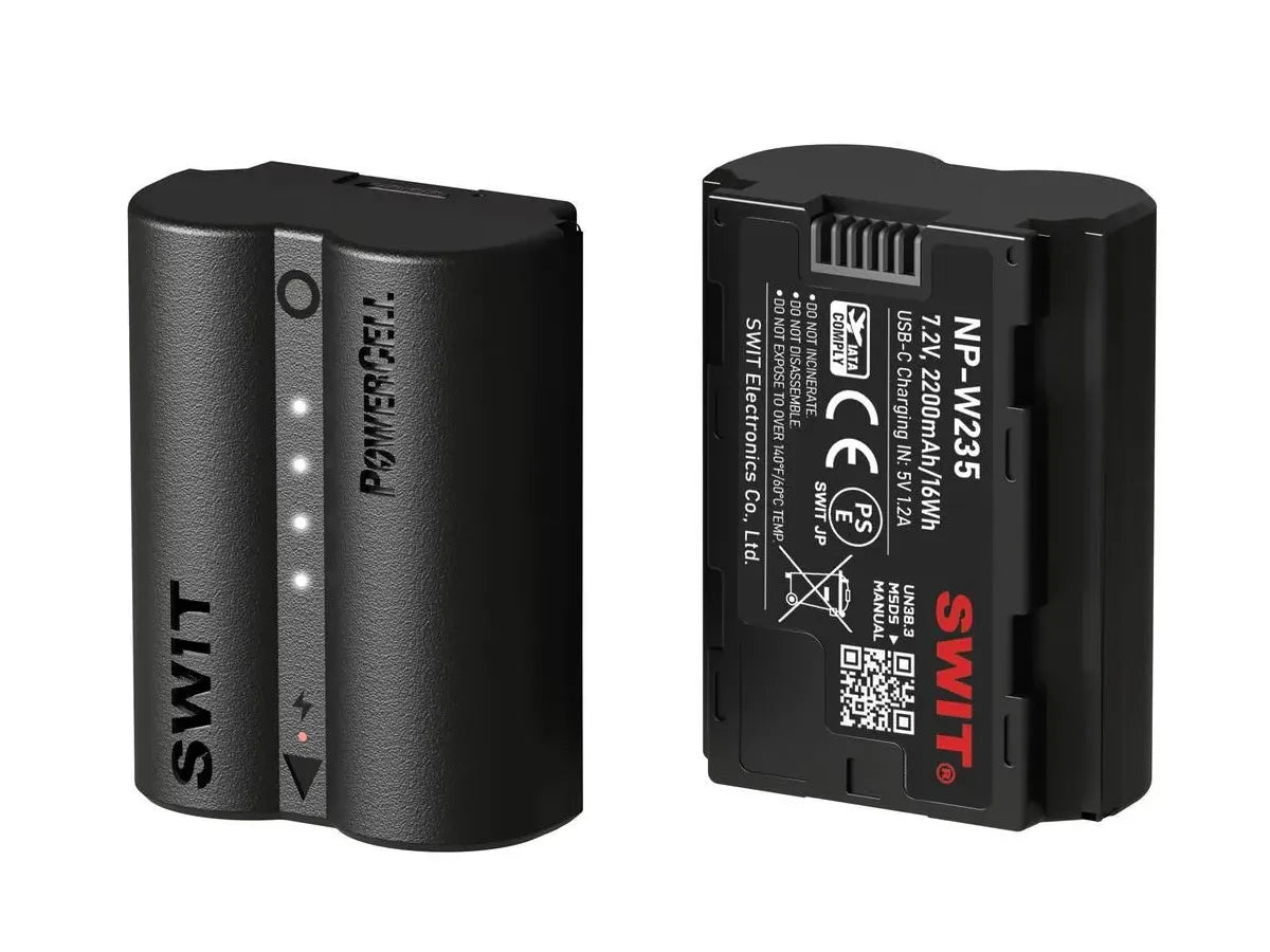 SWIT PowerCell Fujifilm NP-W235 Type Camera Battery