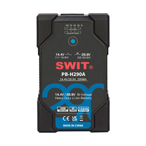 SWIT PB-H290A 290Wh High Load Bi-voltage Battery - Gold Mount